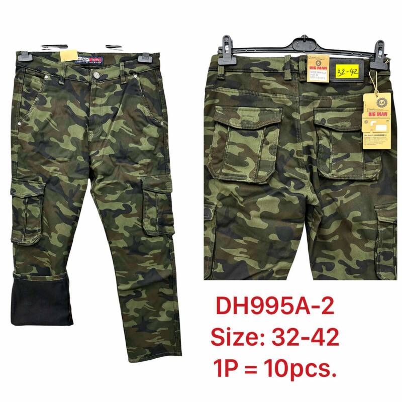 Spodnie jeansy meskie Roz 32-42, 1 Kolor Paczka 10 szt